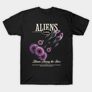 FLORAL ALIENS T-Shirt